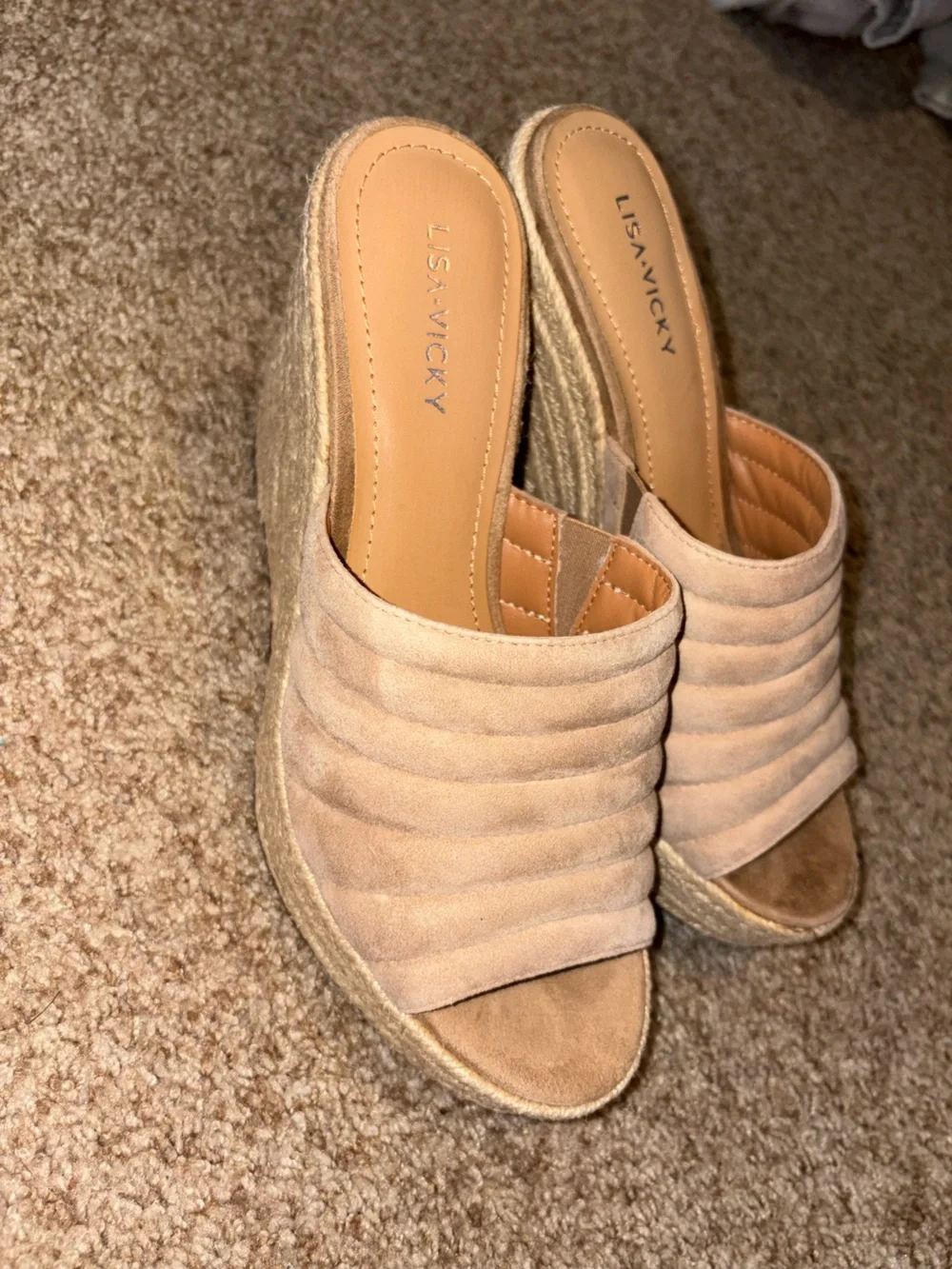 Lisa Vicky comfortable tan